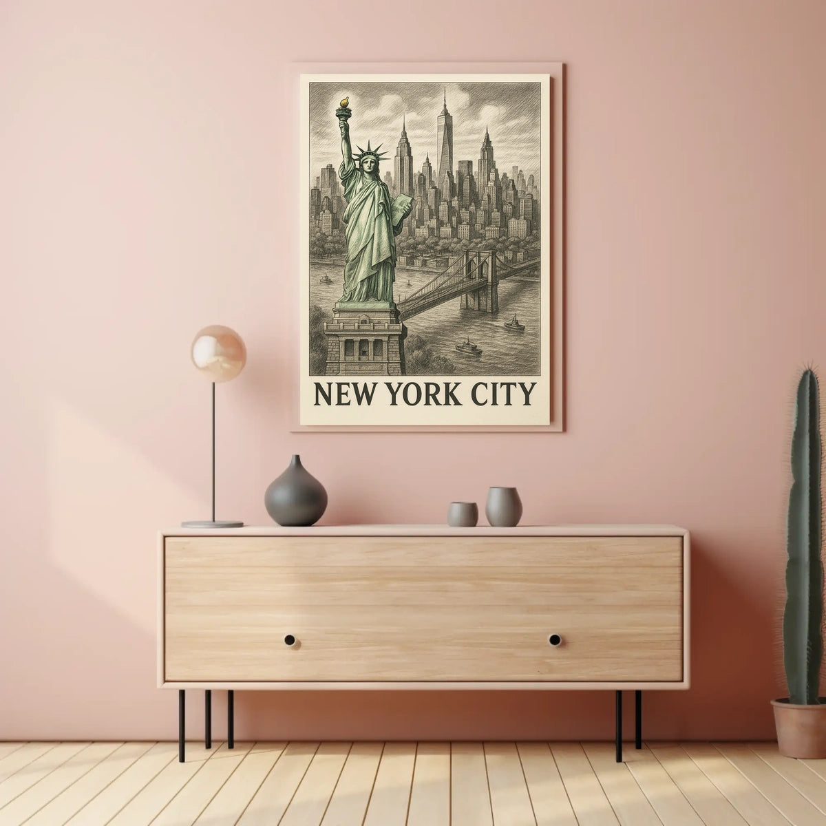 Iconic New York City Poster