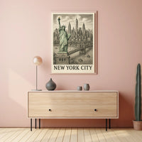 Iconic New York City Poster