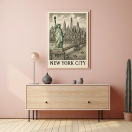 Iconic New York City Poster