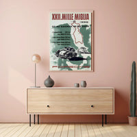 XXII Mille Miglia 1955 Porsche Poster