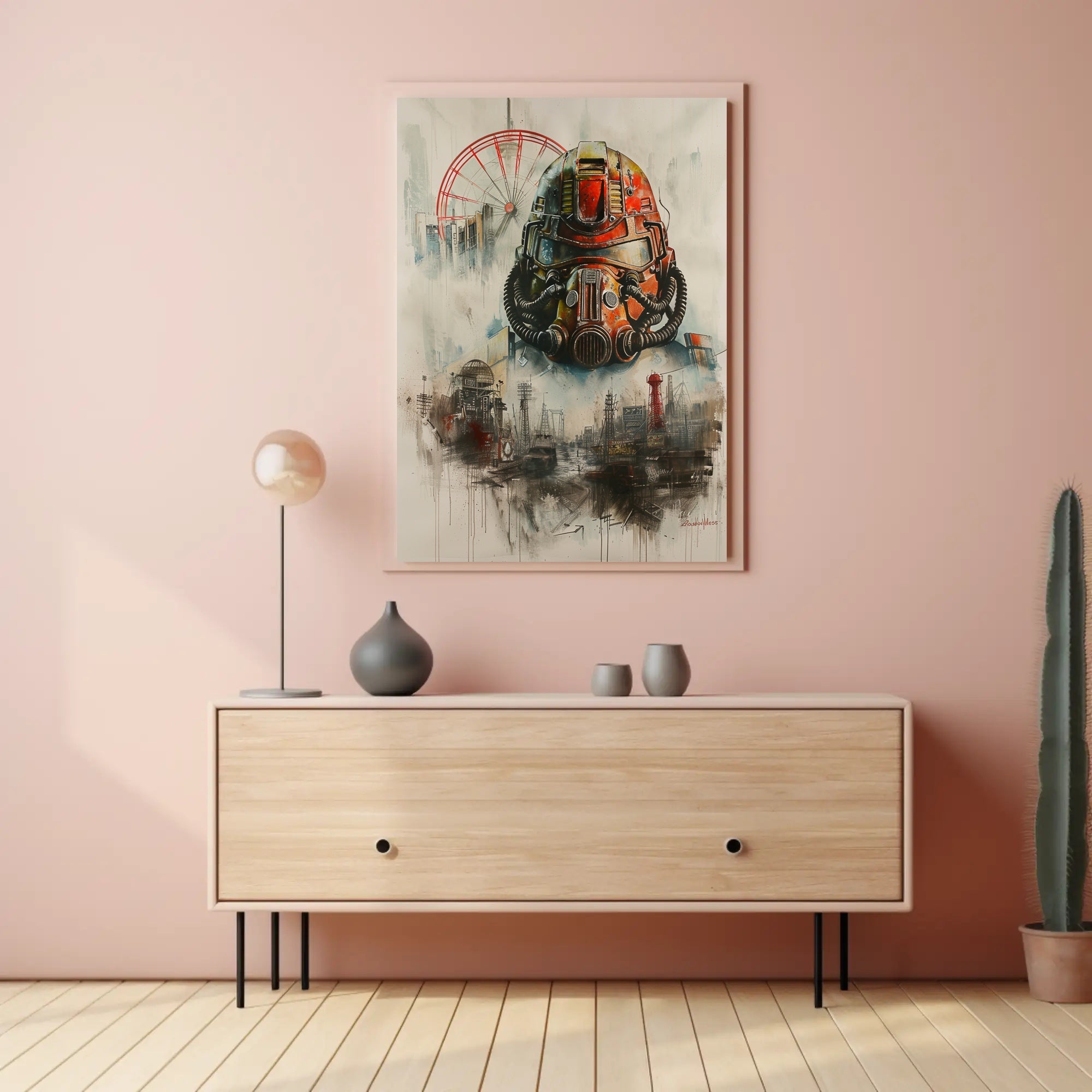 Post-Apocalyptic Visions Poster PosterGoat