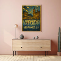 Milwaukee Frost And Firelight Poster