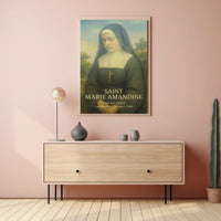 Saint Marie Amandine Poster