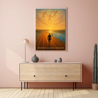 Thorpes Golden Horizon Jim Thorpe Poster