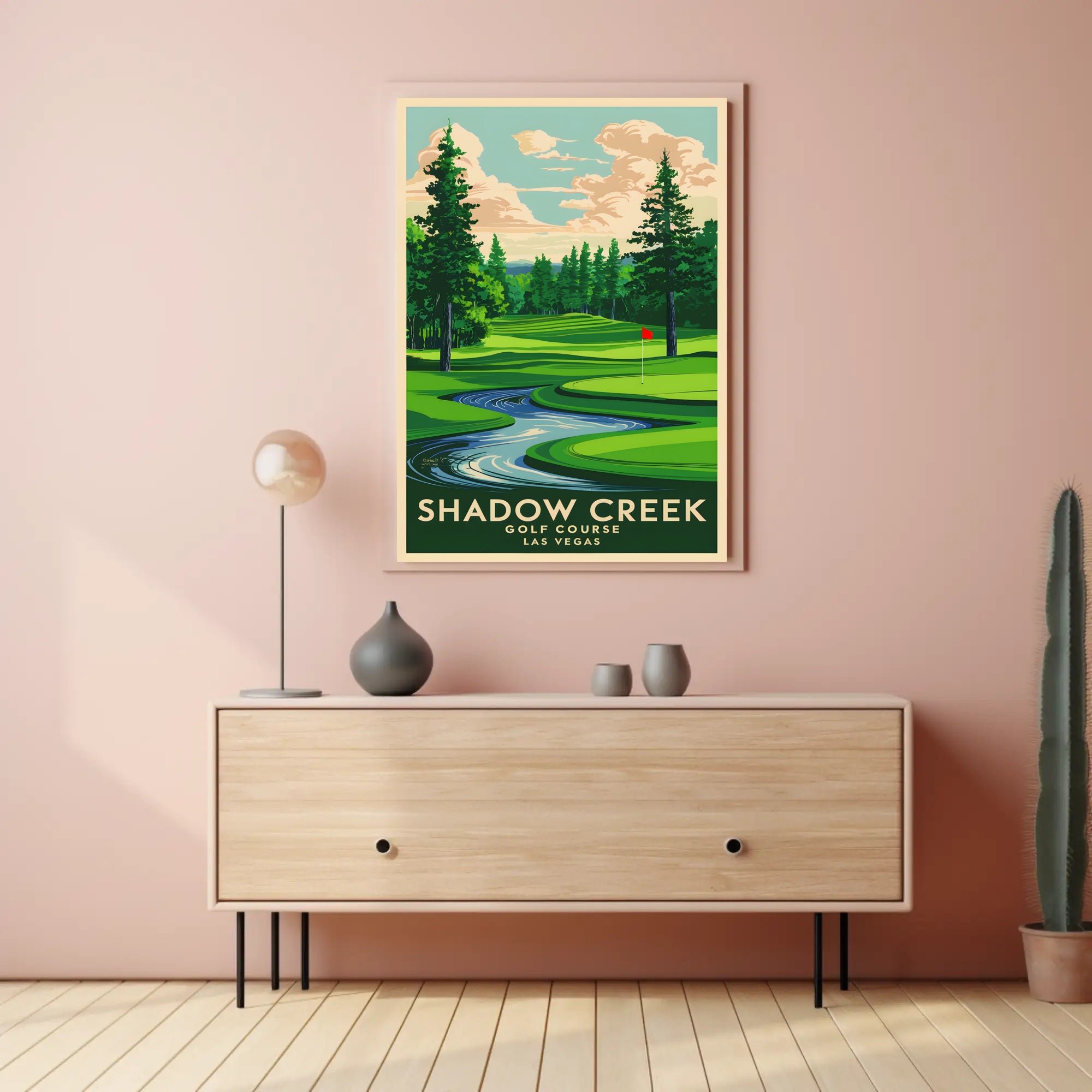 Shadow Creek Golf Course Poster