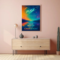 Fly High Charlevoix Dreamscape Travel Poster
