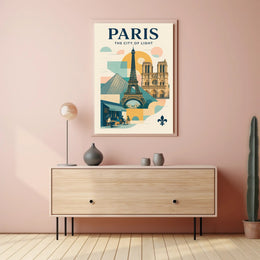 Paris  The City of Light Poster PosterGoat