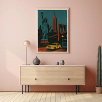 Iconic New York City Vintage Poster