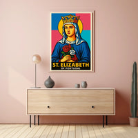 St. Elizabeth of Portugal Poster