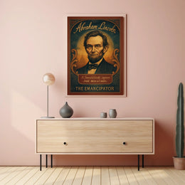 Abraham Lincoln The Emancipator Poster