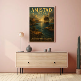 Amistad The Famous Slave Ship Revolt Poster