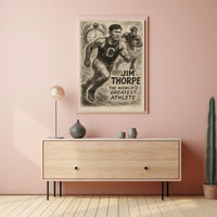 Jim Thorpe Legendary Athlete Jim Thorpe Poster