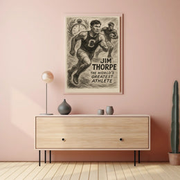 Jim Thorpe Legendary Athlete Jim Thorpe Poster