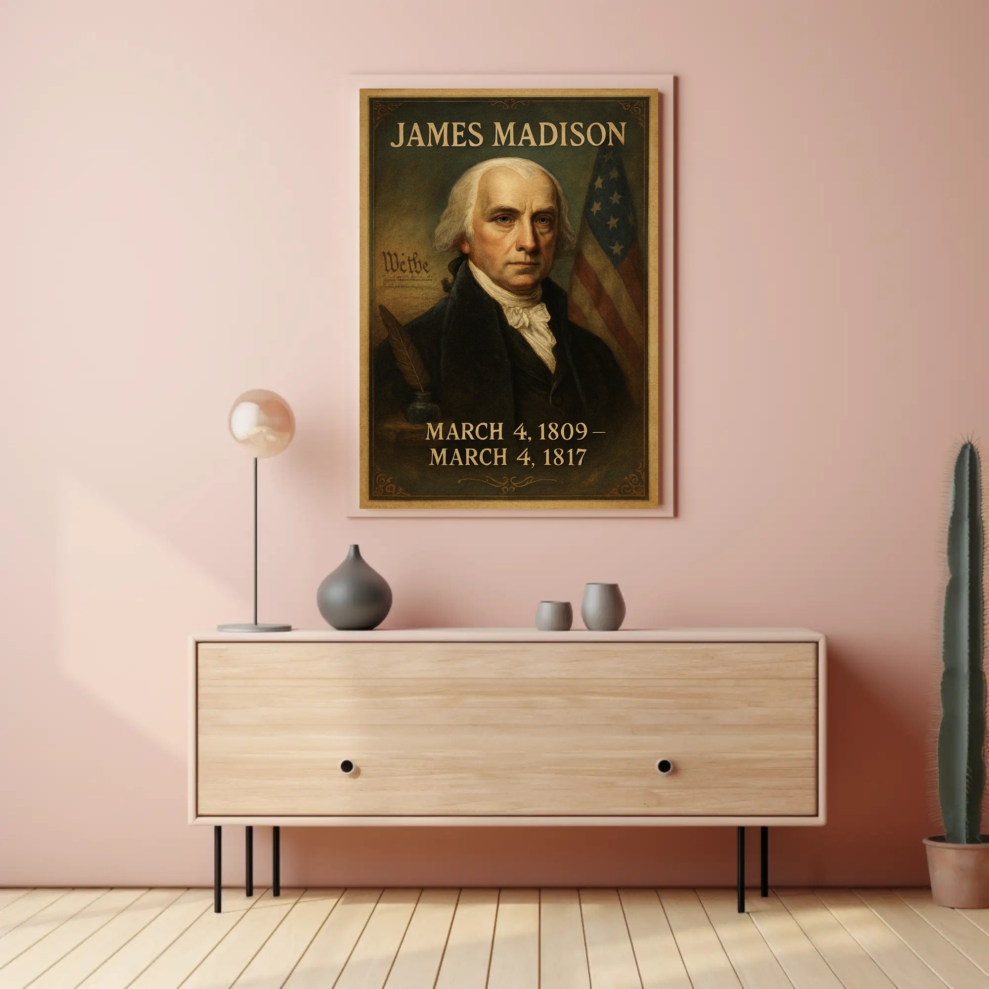 James Madison Poster