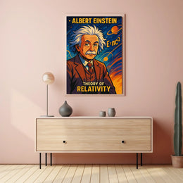 Albert Einstein Theory Of Relativity Poster