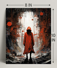 The Enigmatic Figure Poster