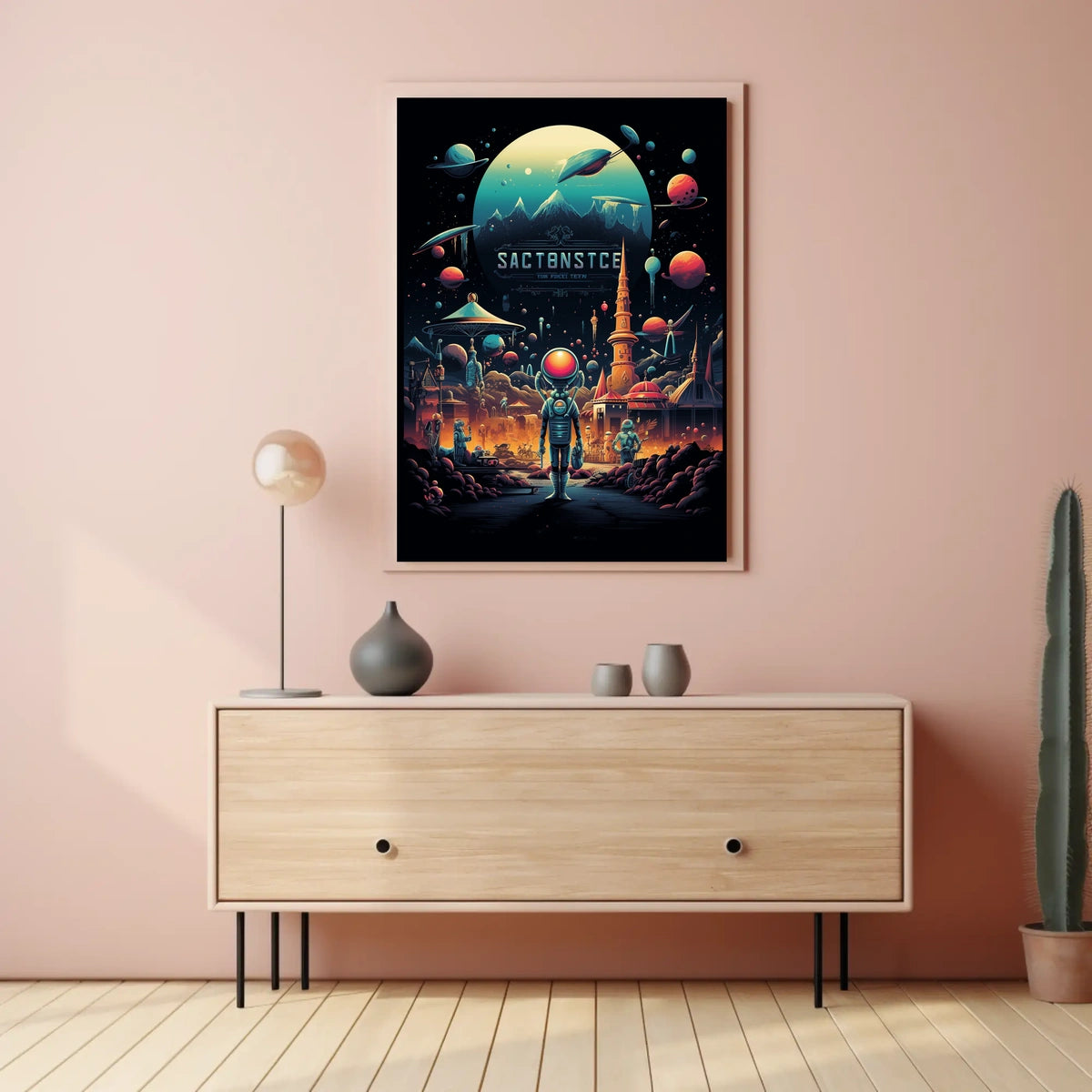 Galactic Exploration Adventure Poster