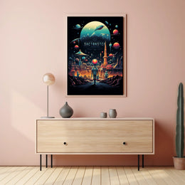 Galactic Exploration Adventure Poster