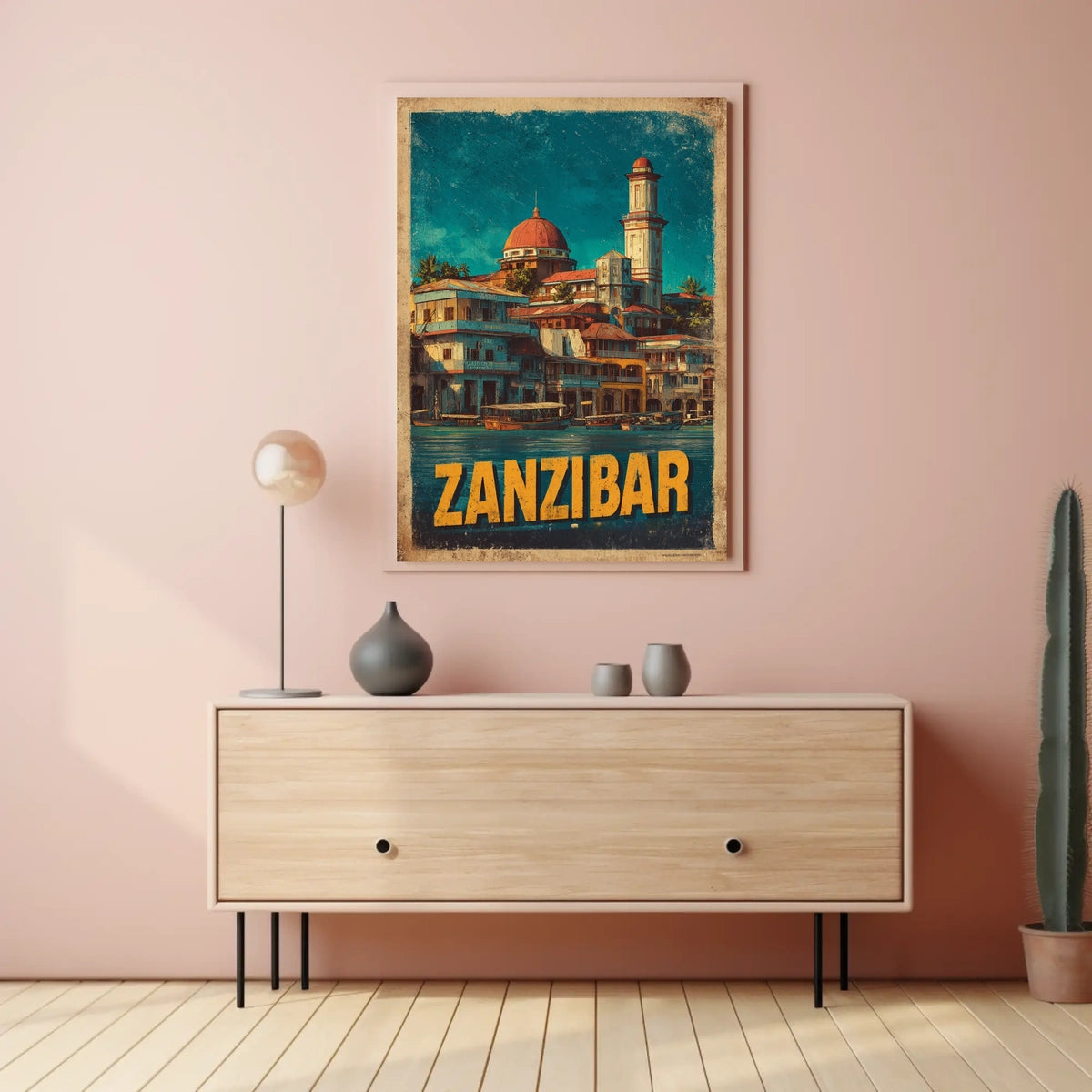 Zanzibar A Coastal Haven Poster