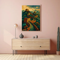 The Great Wall of China A Timeless Wonder Poster