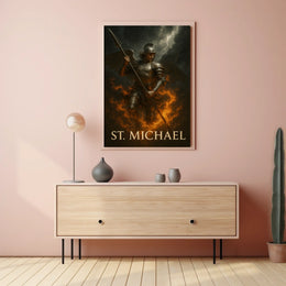St. Michael Angelic Warrior Poster