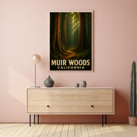 Muir Woods California Poster