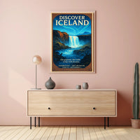 Discover Iceland Exhibition Poster