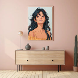 Radiant Portrait Poster