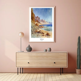 Sinai Landscape Poster PosterGoat