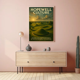 Hopewell Culture Ohio Poster