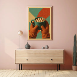 Cozy Winter Warmth Poster