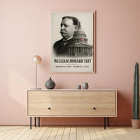 William Howard Taft 27th President of the United States Reflections Poster
