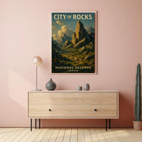 City Of Rocks National Reserve Poster