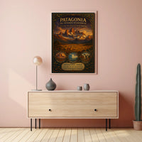Patagonia The Untamed Wilderness Poster