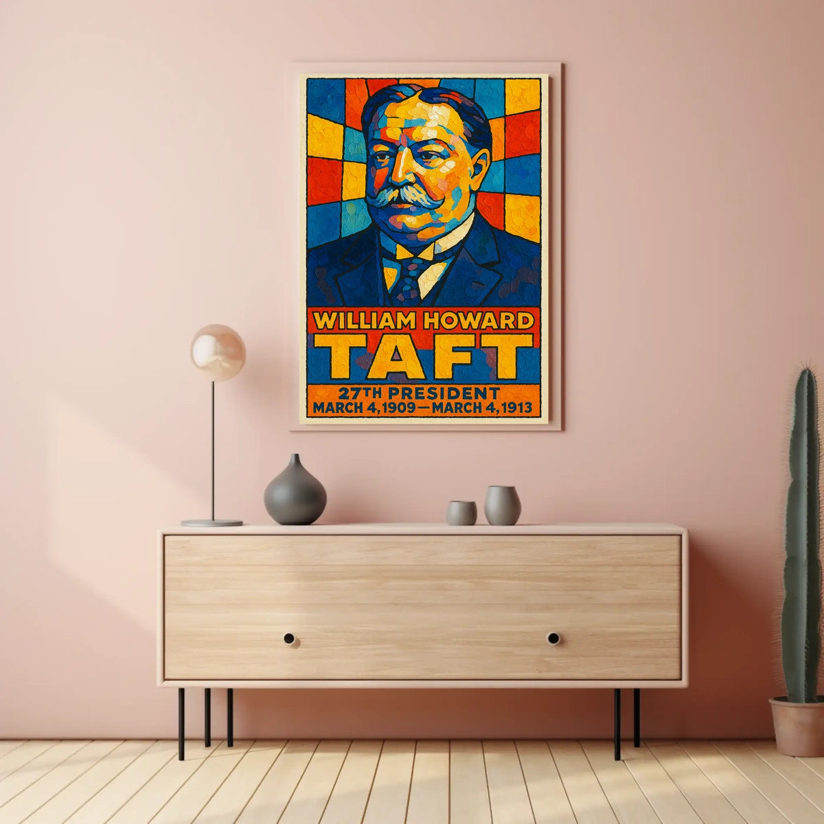 William Howard Taft 27Th President Poster