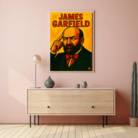 James Garfield Heritage Portrait Wanderlust Decor Poster