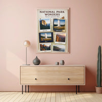 National Park Wonders Poster PosterGoat