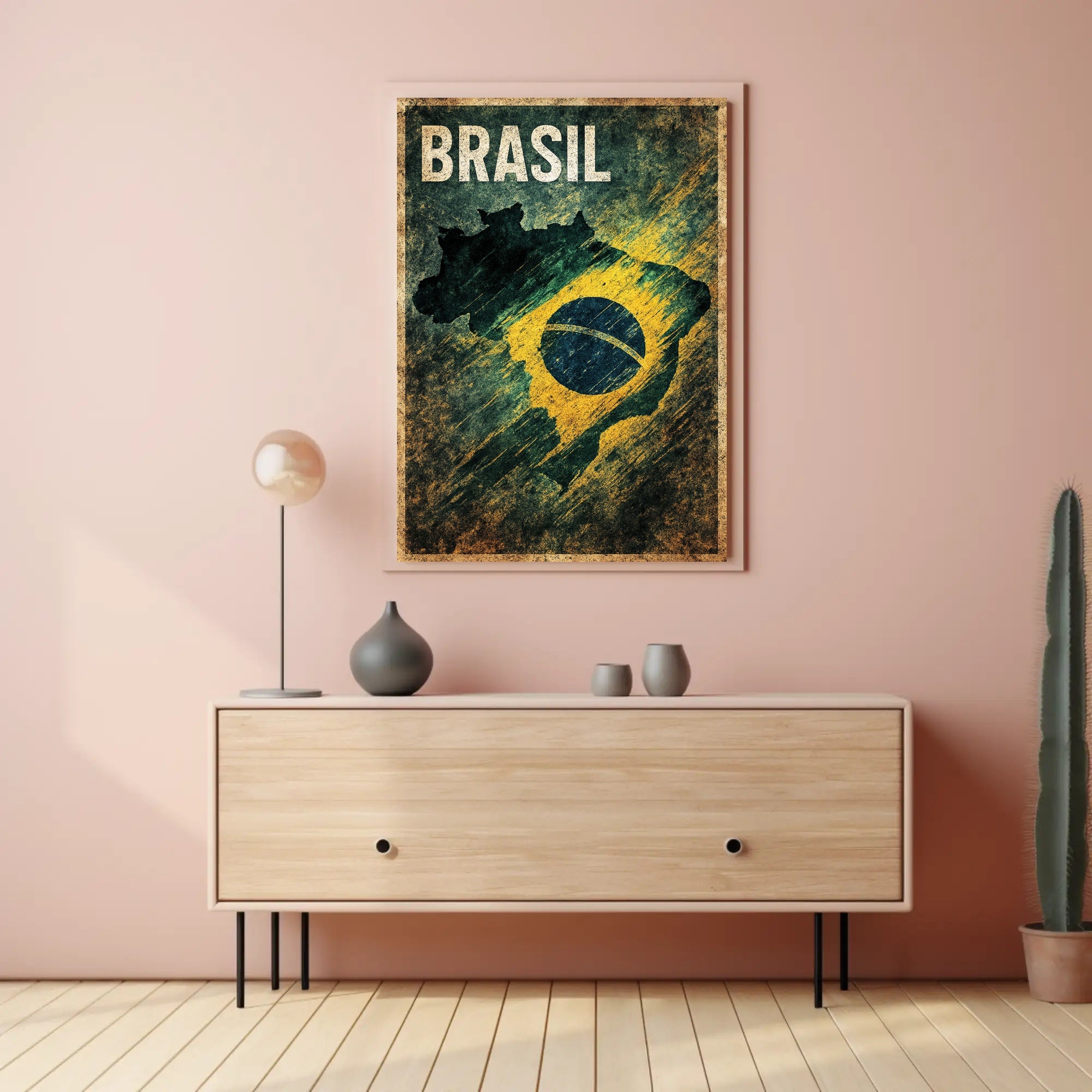 Brasil - National Pride Poster