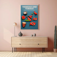 Trinidad and Tobago Land of Steelpan and Calypso Poster PosterGoat