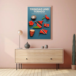 Trinidad and Tobago Land of Steelpan and Calypso Poster PosterGoat