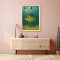 Bluegill NatureS Jewel Poster