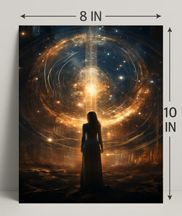 Journey To The Cosmic Realm Poster PosterGoat