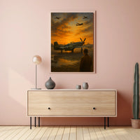 Sunset Squadron Poster