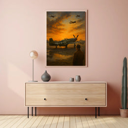 Sunset Squadron Poster