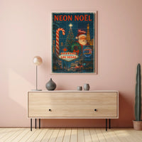 Neon Noël In Las Vegas Poster