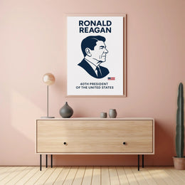 Ronald Reagan 40th President Poster