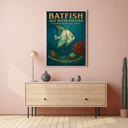 Batfish Salt Water Maestro Poster