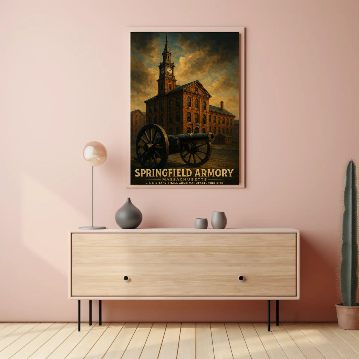 Springfield Armory Historic Military Poster