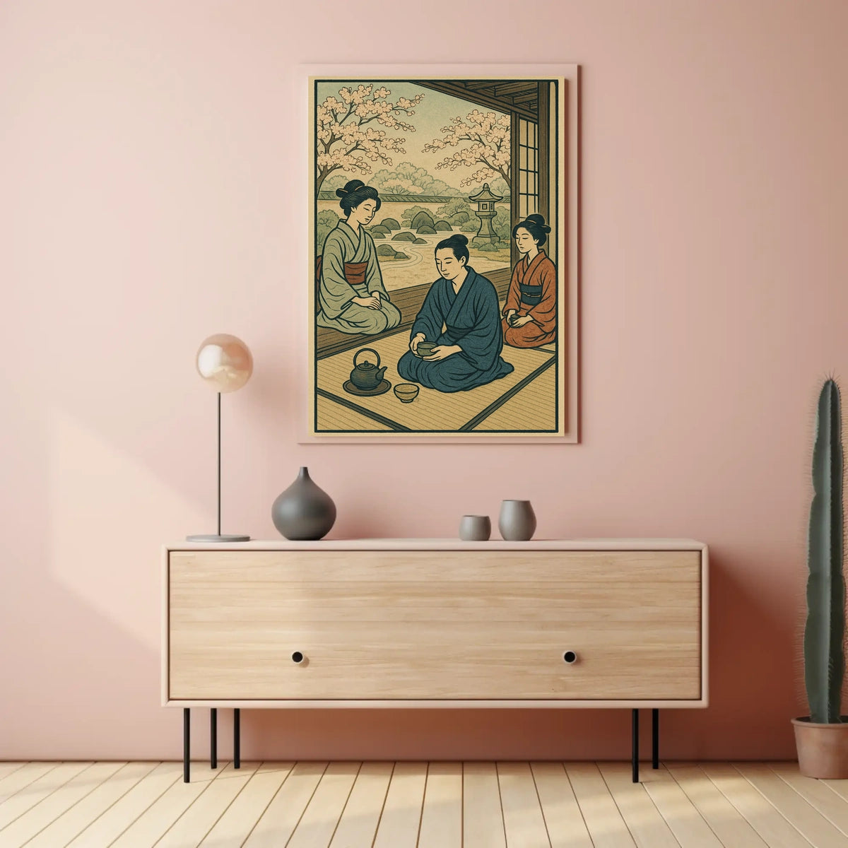 Tranquil Tea Ceremony Poster