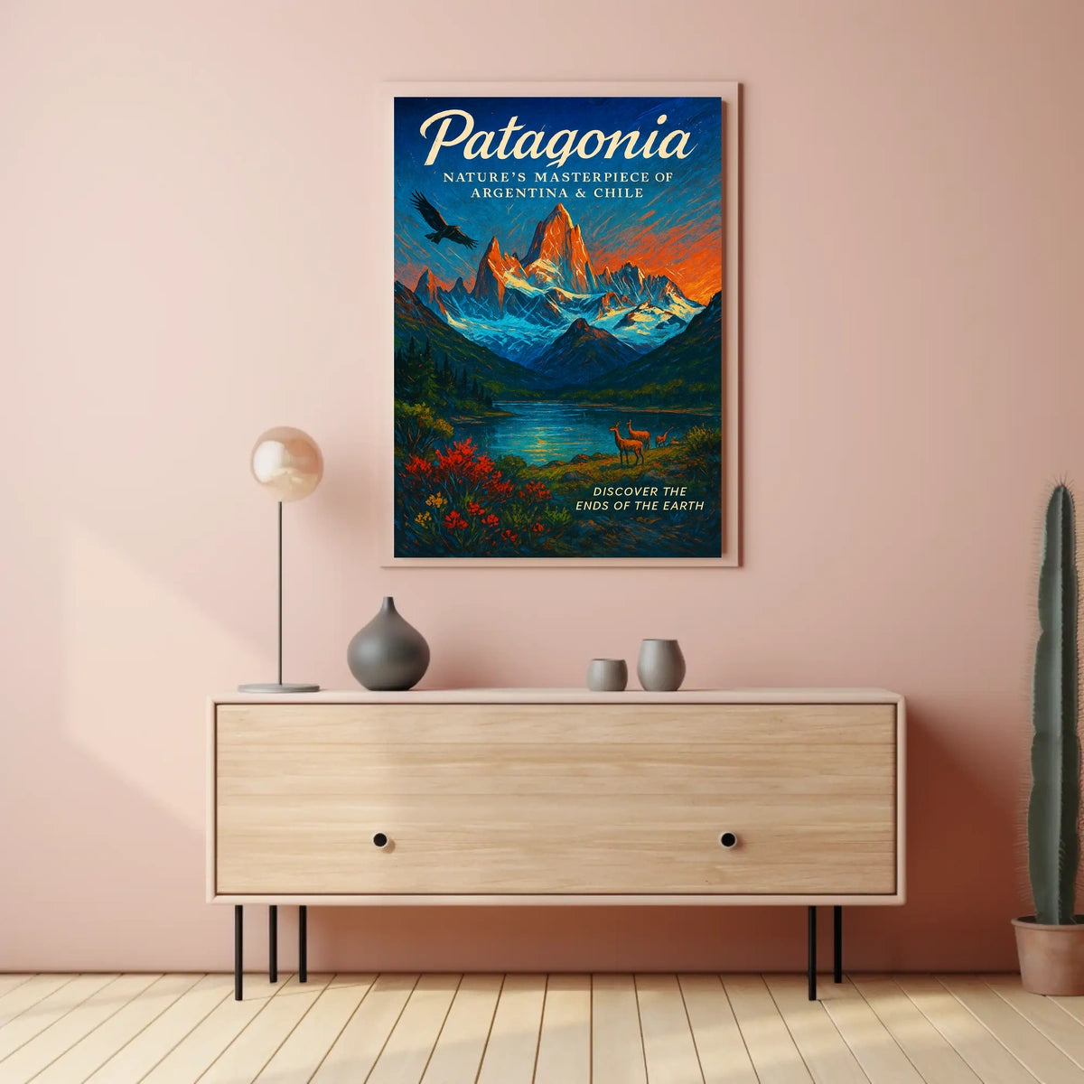 Patagonia Natures Masterpiece Poster
